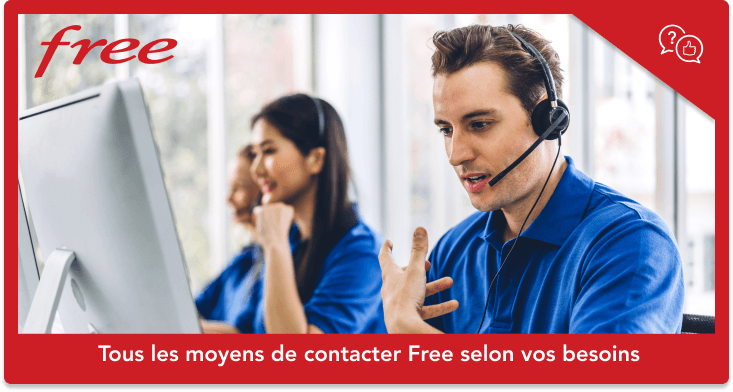 Tous les moyens de contacter Free selon vos besoins