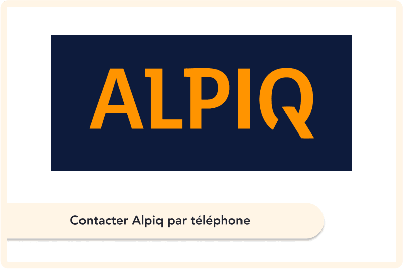 Contacter Alpiq par téléphone